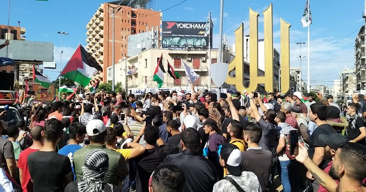 تحركات شعبية واسعة في شمال لبنان تضامناً مع غزة