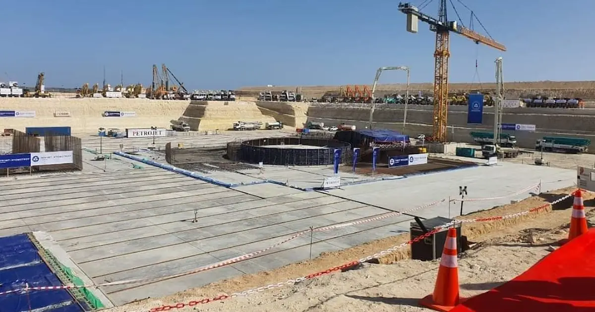 وصول معدات أمان متطورة لمحطة الضبعة النووية في مصر