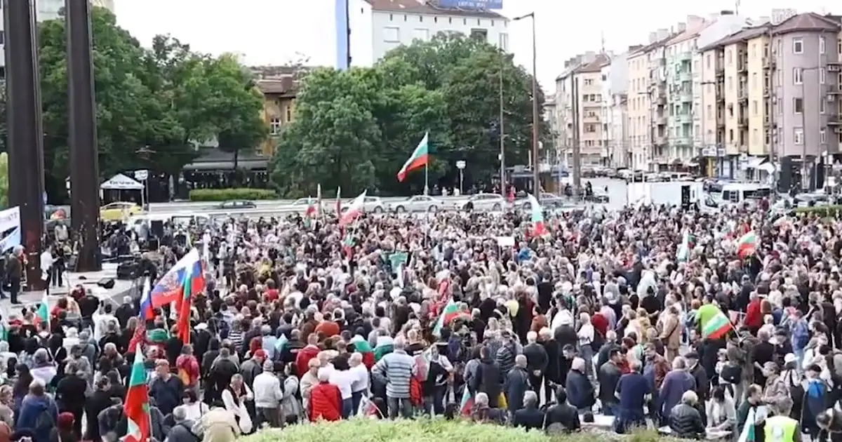 احتجاجات واسعة في بلغاريا ضد سياسات حلف الناتو