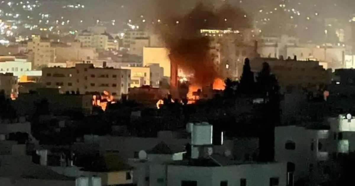 انسحاب قوات الاحتلال من مخيم جنين عقب اشتباكات مسلحة