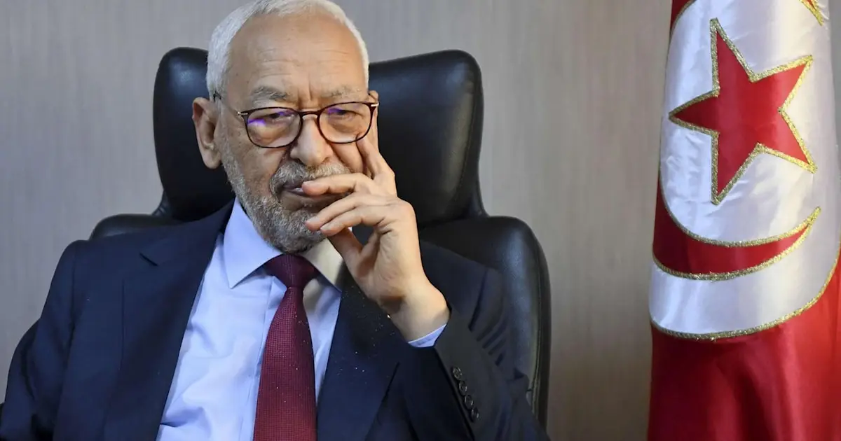 إيداع راشد الغنوشي السجن على ذمة قضية الجهاز السري