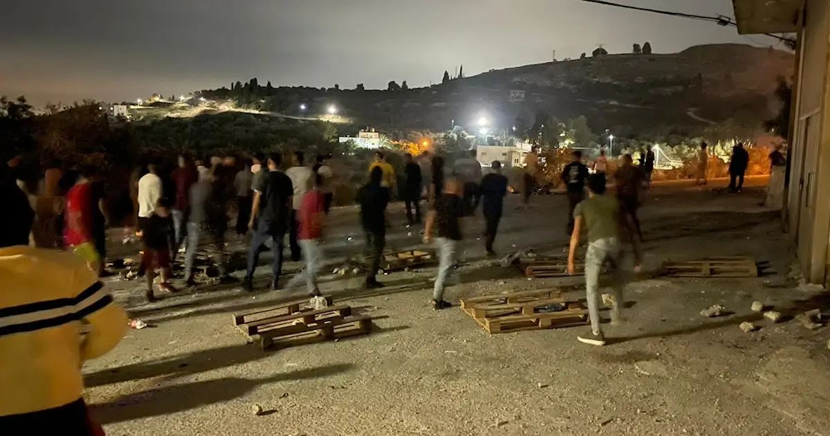 إصابات في صفوف الفلسطينيين إثر مواجهات مع مستوطنين شمال غرب نابلس