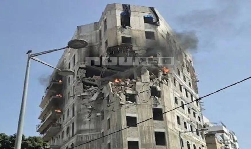 أضرار مادية في تل أبيب إثر هجوم صاروخي إيراني
