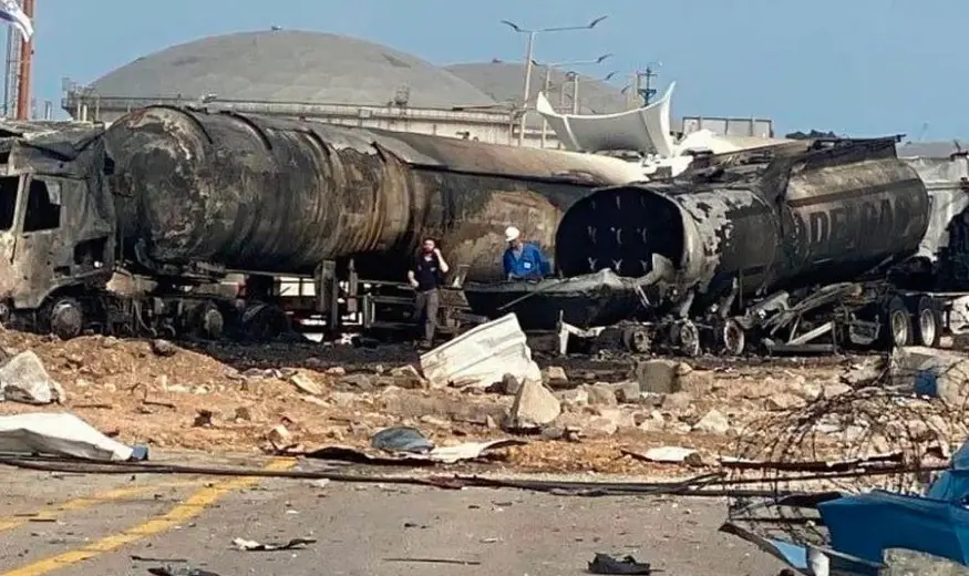 أزمة وقود تلوح في أفق الكيان الصهيوني عقب استهداف مصفاة حيفا