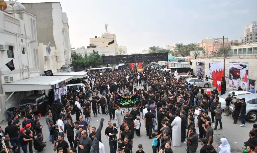 احتجاج جماعي لـ 55 مأتمًا وحسينية في البحرين ضد قيود موسم عاشوراء