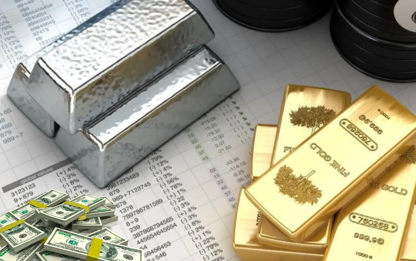انهيار حاد في أسعار المعادن النفيسة عالمياً عقب قرارات الفيدرالي الأمريكي