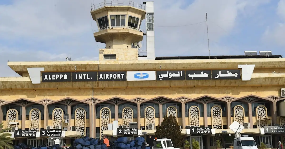 استئناف الملاحة الجوية في مطار حلب الدولي الجمعة