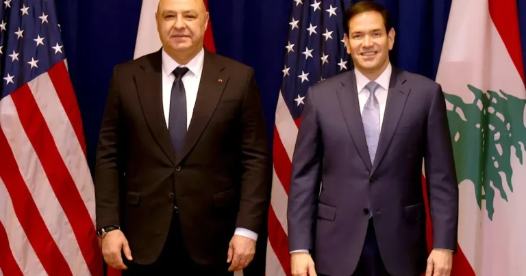 مباحثات هاتفية بين عون وروبيو حول مسارات التهدئة في لبنان