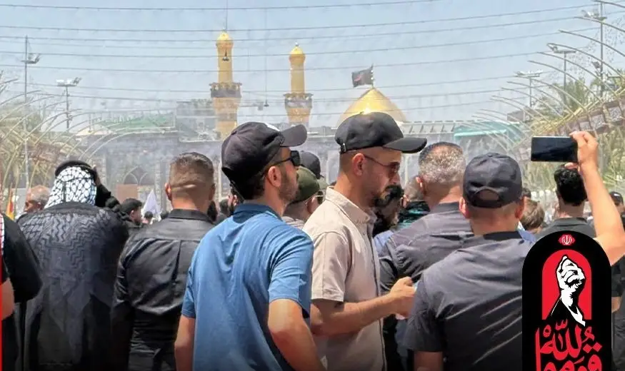 حشود عشائرية في كربلاء لاستقبال جثمان السيد الخامنئي